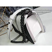 CC Medium Boy Bag White and Black BagsAll A67086 VS04859 - 2