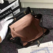 Chanel Grained Calfskin Gold-Tone Metal Backpack 25 Black BagsAll A93749 VS08053 - 3