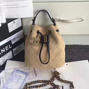Chanel Calf Leather Mini Bucket Bag BagsAll 170304 VS05087