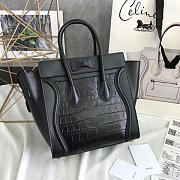 BagsAll Celine Leather Micro Luggage Z1046 26cm  - 5