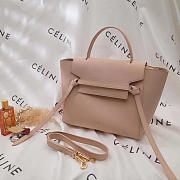 BagsAll Celine Belt Bag Pink Nude Calfskin Z1187 27cm  - 1