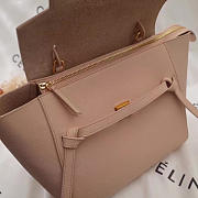 BagsAll Celine Belt Bag Pink Nude Calfskin Z1187 27cm  - 3