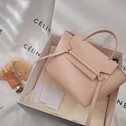 BagsAll Celine Belt Bag Pink Nude Calfskin Z1187 27cm  - 5