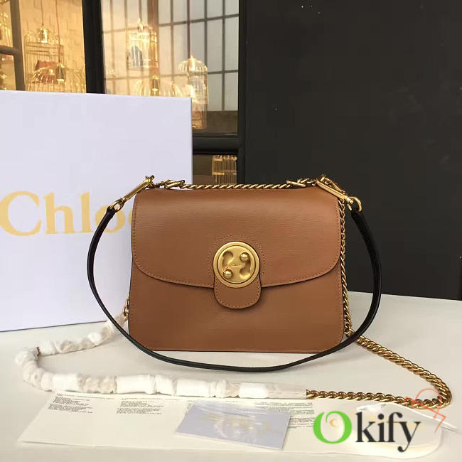Chloe Leather Mily Brown 23 Z1269 - 1