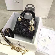 bagsAll Lady Dior mini black shiny 1545 - 1