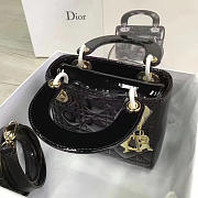 bagsAll Lady Dior mini black shiny 1545 - 6