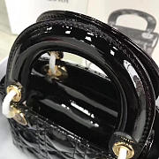 bagsAll Lady Dior mini black shiny 1545 - 3