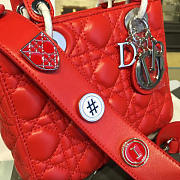 BagsAll Lady Dior 24 Red 1629 - 4