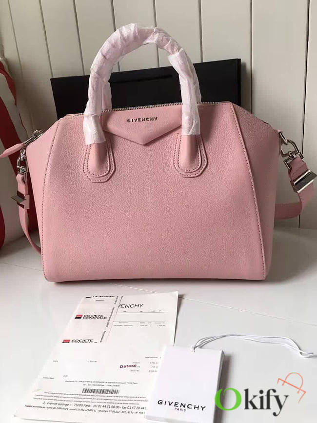 bagsAll Givenchy Medium Antigona 40 Light Pink  - 1