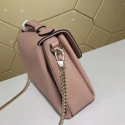 Gucci GG Flap Shoulder Bag On Chain Pink BagsAll 5103032 - 6