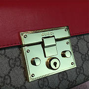 Gucci Padlock 20 Ophidia leather Pink 2168 - 6