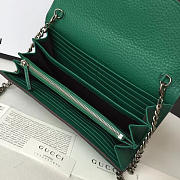 Gucci Dionysus Small Shoulder Bag 20 Green Leather 2175 - 2