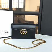 Gucci GG Marmont 20 Black Leather 2192 - 1