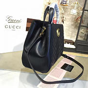 Gucci GG Marmont 26 Matelassé Black Tote 2230 - 3