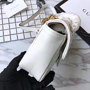 Gucci GG Marmont 22 Matelassé White Leather 2255 - 4