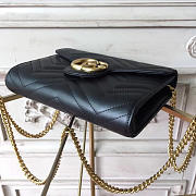 Gucci GG Marmont 20 Mini Chain Bag Black 2591 - 6