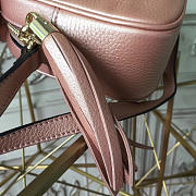Gucci Soho Disco Leather Bag Rose Gold Z2606 - 6