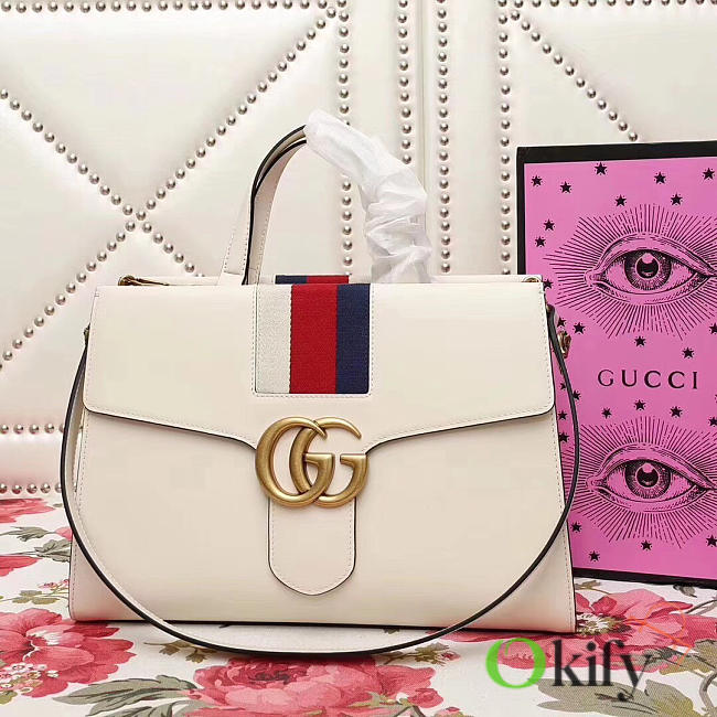 Gucci Marmont shoulder bag 36 white2620 - 1