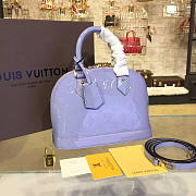 Louis Vuitton ALMA BB Monogram Vernis Leather 3534 24cm  - 1