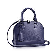 Louis Vuitton Alma BB BLUE Epi Leather Indigo M40855 24cm  - 1