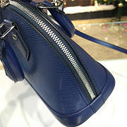 Louis Vuitton Alma BB BLUE Epi Leather Indigo M40855 24cm  - 4