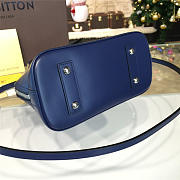 Louis Vuitton Alma BB BLUE Epi Leather Indigo M40855 24cm  - 3