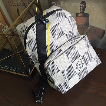 bagsAll LV N44006 Apollo Backpack Damier Cobalt Canvas America's Cup