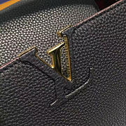 Louis Vuitton CAPUCINES MM Noir 3678 36cm - 6