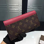 Louis Vuitton Monogram Vunes 19 Long Wallet Purplish Red - 4