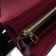 Louis Vuitton Monogram Vunes 19 Long Wallet Purplish Red - 3