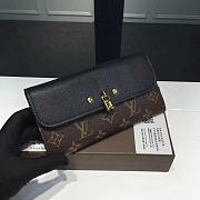 Louis Vuitton Monogram Vunes Wallet 19 Monogram Black 3778 - 1