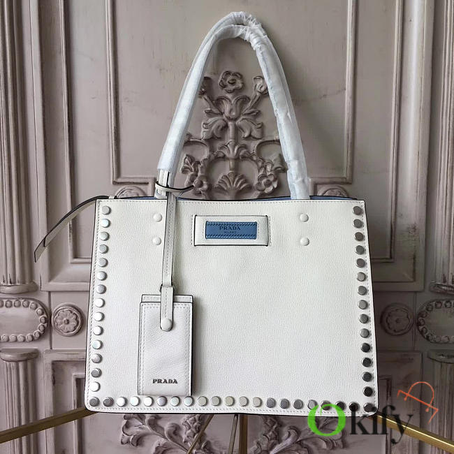 bagsAll Prada Etiquette Bag White 4310 - 1