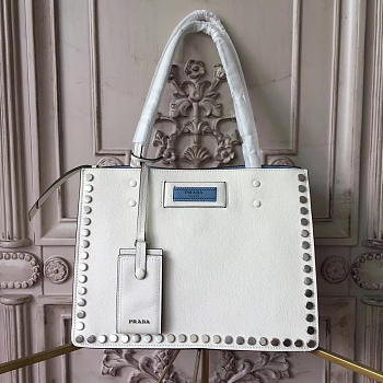 bagsAll Prada Etiquette Bag White 4310