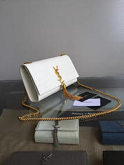 YSL Monogram Kate Bag With Leather Tassel BagsAll 5010 - 4