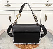 bagsAll fendi kan handbag black 0592 - 2