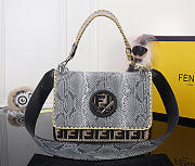 Fendi KainI F Logo Python Pattern 25cm  - 1