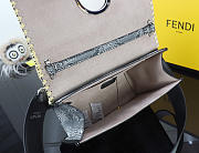 Fendi KainI F Logo Python Pattern 25cm  - 5