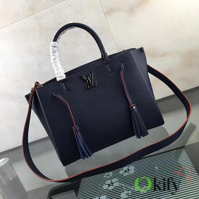 Bagsall Louis Vuitton 38 tote handbag dark blue M54570  - 1