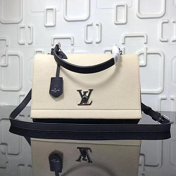 Bagsall LV original single bag M50250 black with white