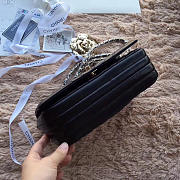 Bagsall Chanel original single bag black 24CM - 5