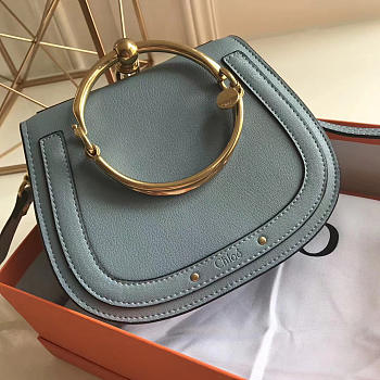 Bagsall Croy handbag 123888 medium light blue