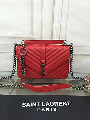 Bagsall Saint Laurent Female Bag 26608 red Medium - 6