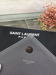 Bagsall Saint Laurent Female Bag 26608 Elephant Grey Medium - 5