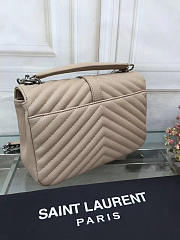 Bagsall Saint Laurent handbag 26608 apricot medium - 5