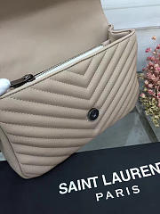 Bagsall Saint Laurent handbag 26608 apricot medium - 4