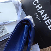 Chanel Classic Tote Dark Blue 25cm - 6