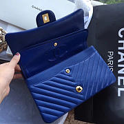 Chanel Classic Tote Dark Blue 25cm - 4