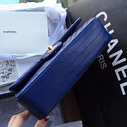 Chanel Classic Tote Dark Blue 25cm - 3