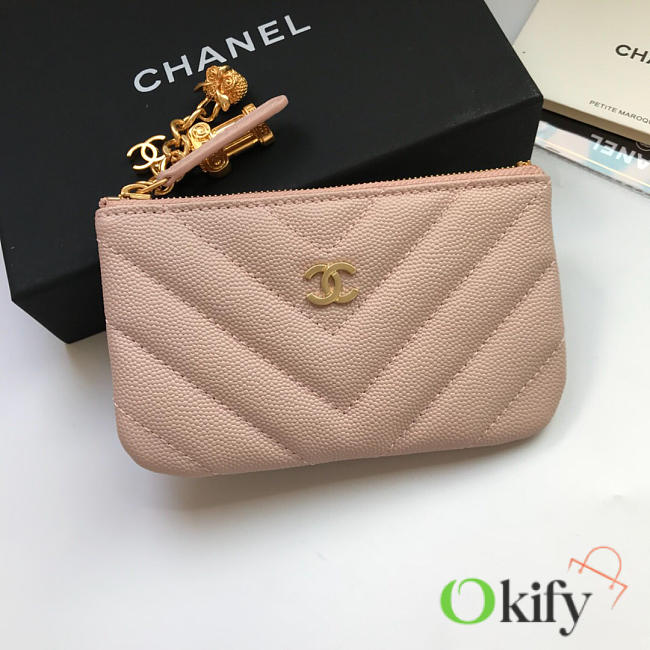 Bagsall Chanel Coin Purse 82365 Pink - 1