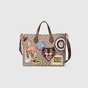 Bagsall Gucci 2019 new men's bag fashion applique embroidery handbag - 1